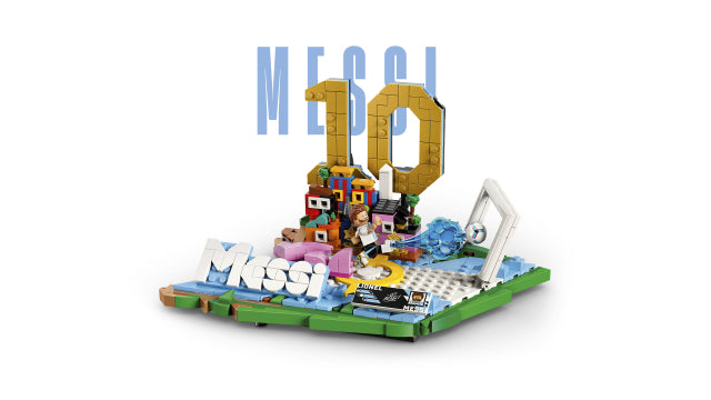 Lego fenómenos del fútbol lionel messi