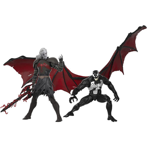 Hasbro Blister 2 figuras Marvel Knull y Venom King in Black Marvel Legends 15cm