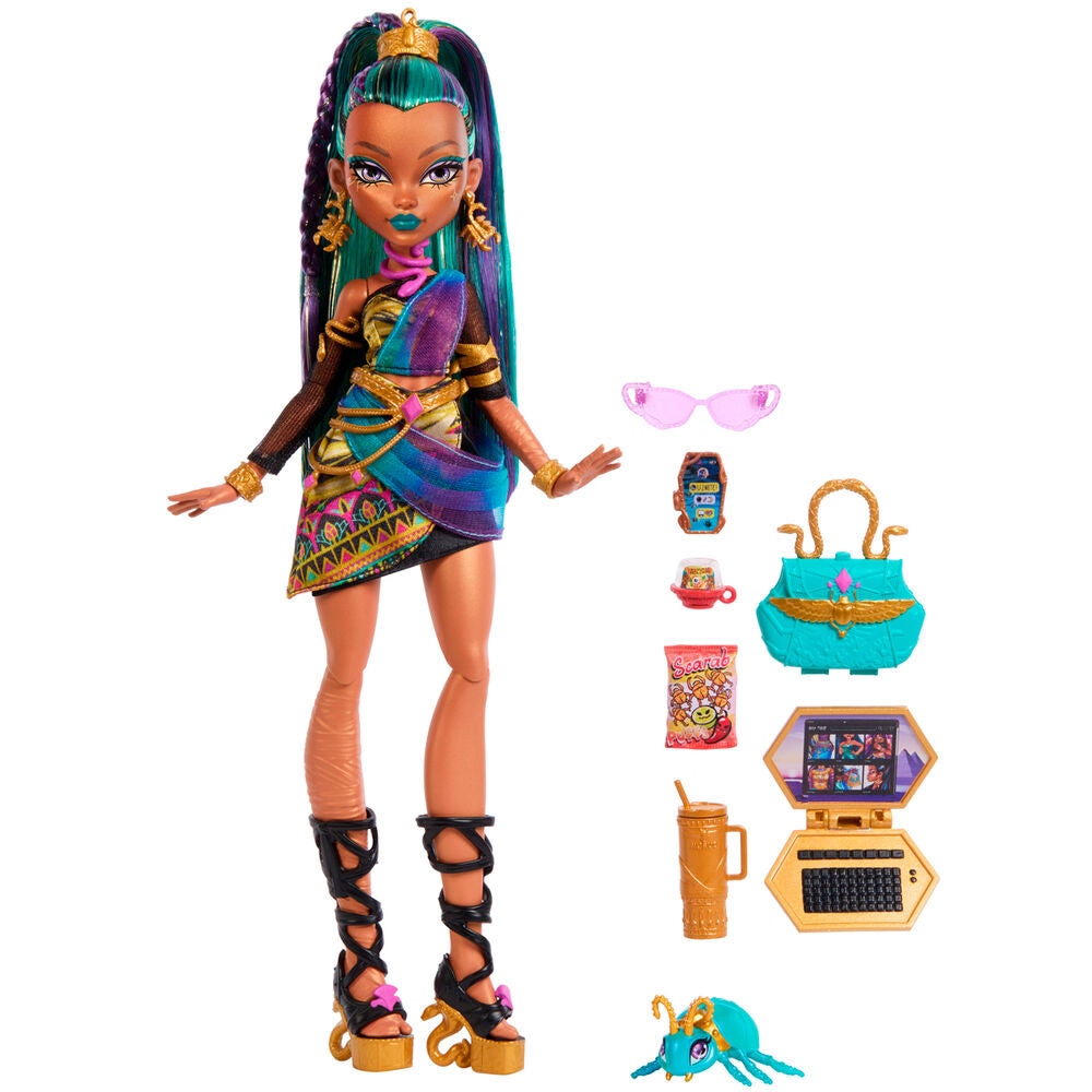 Mattel Muñeca Nefera Deline Monster High