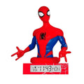 Kids Licensing Lampara 3D con despertador Spiderman Marvel