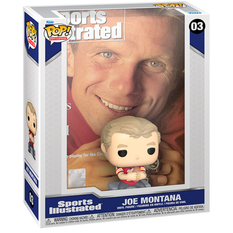 Funko Figura POP Cover Sports Illustrated Joe Montana (imagen 2 de 3)
