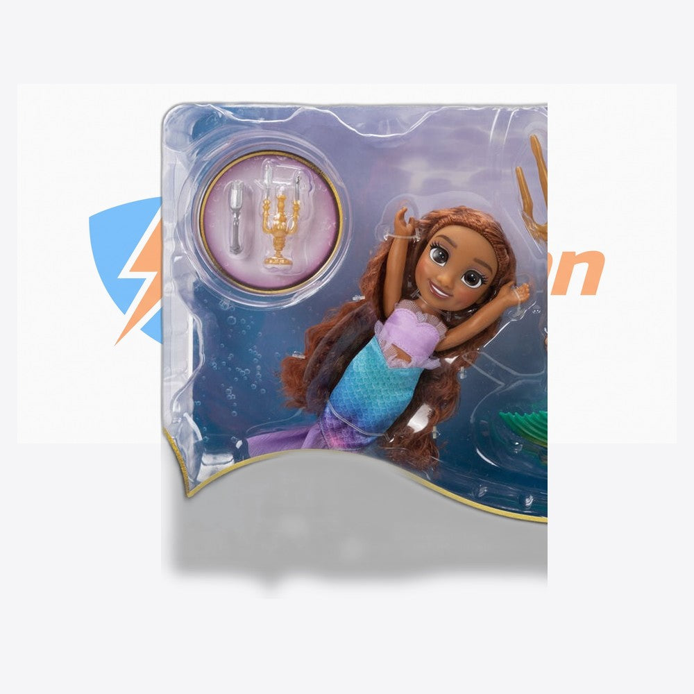 Jakks Pacific Muñeca Ariel + Triton La Sirenita Disney 15cm (imagen 5 de 6)