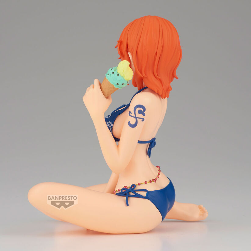 Banpresto Figura Nami Summer Style Glitter & Glamorous One Piece 11cm (imagen 4 de 6)