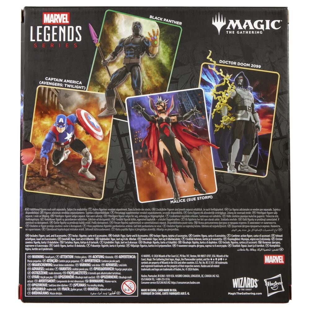 Hasbro Figura Doctor Doom 2099 Magic The Gathering Marvel Legends Series 15cm (imagen 10 de 10)