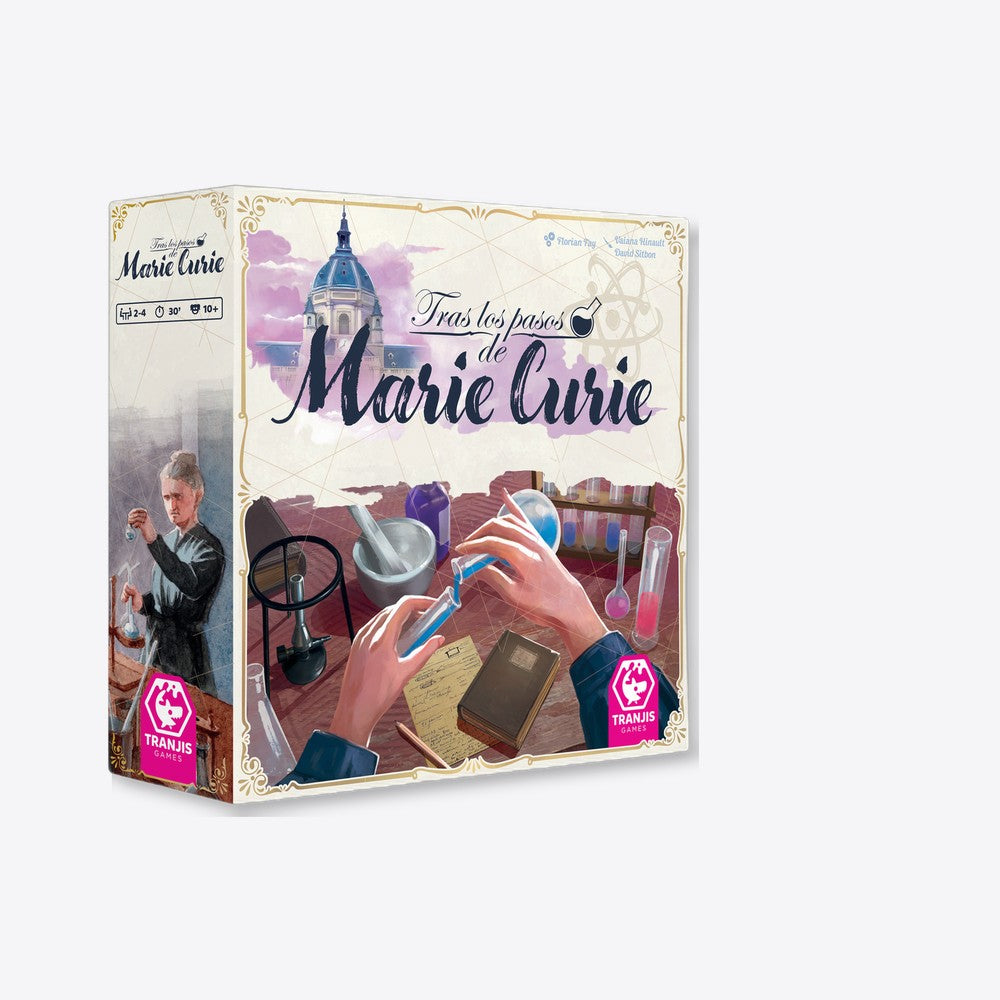 Tranjis Games Sl Juego de mesa tras los pasos de marie curie (imagen 6 de 6)