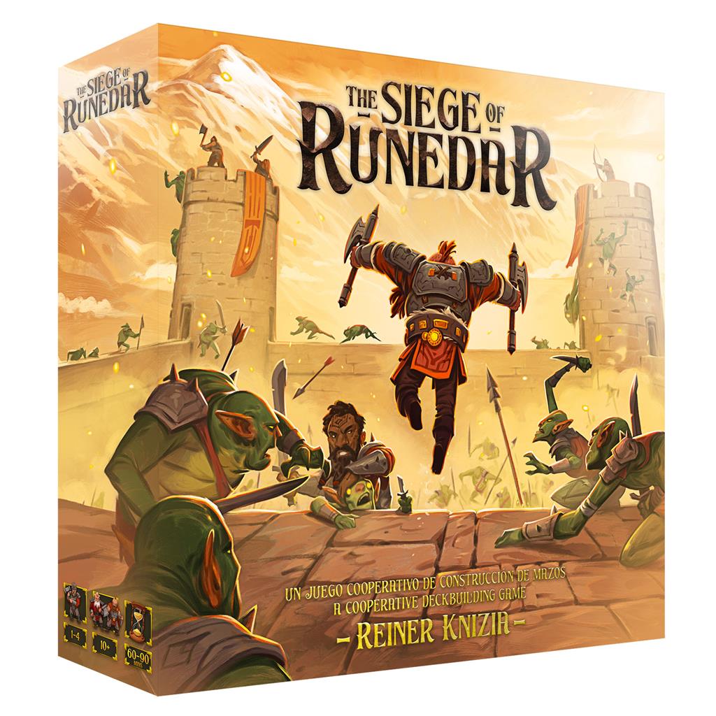 Asmodee Juego de mesa the siege of runedar pegi 10