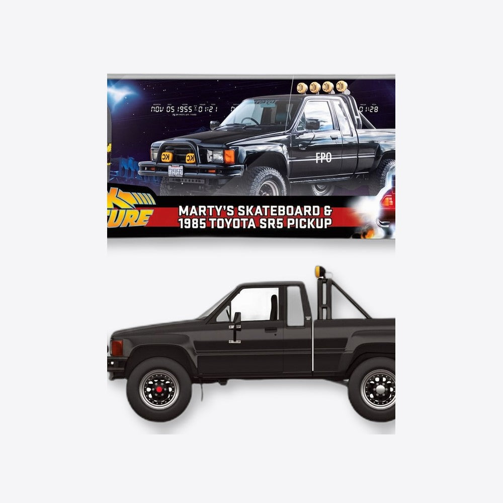 Jada Toys Toyota Marty SR5  1985 Regreso al futuro (imagen 5 de 6)