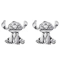 [Disney Lilo & Stitch] Pendientes Plata Figura Stitch
