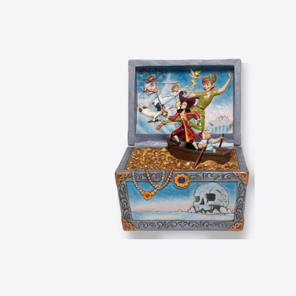 Figura enesco disney peter pan cofre del tesoro peter pan garfio & compañia (imagen 4 de 6)
