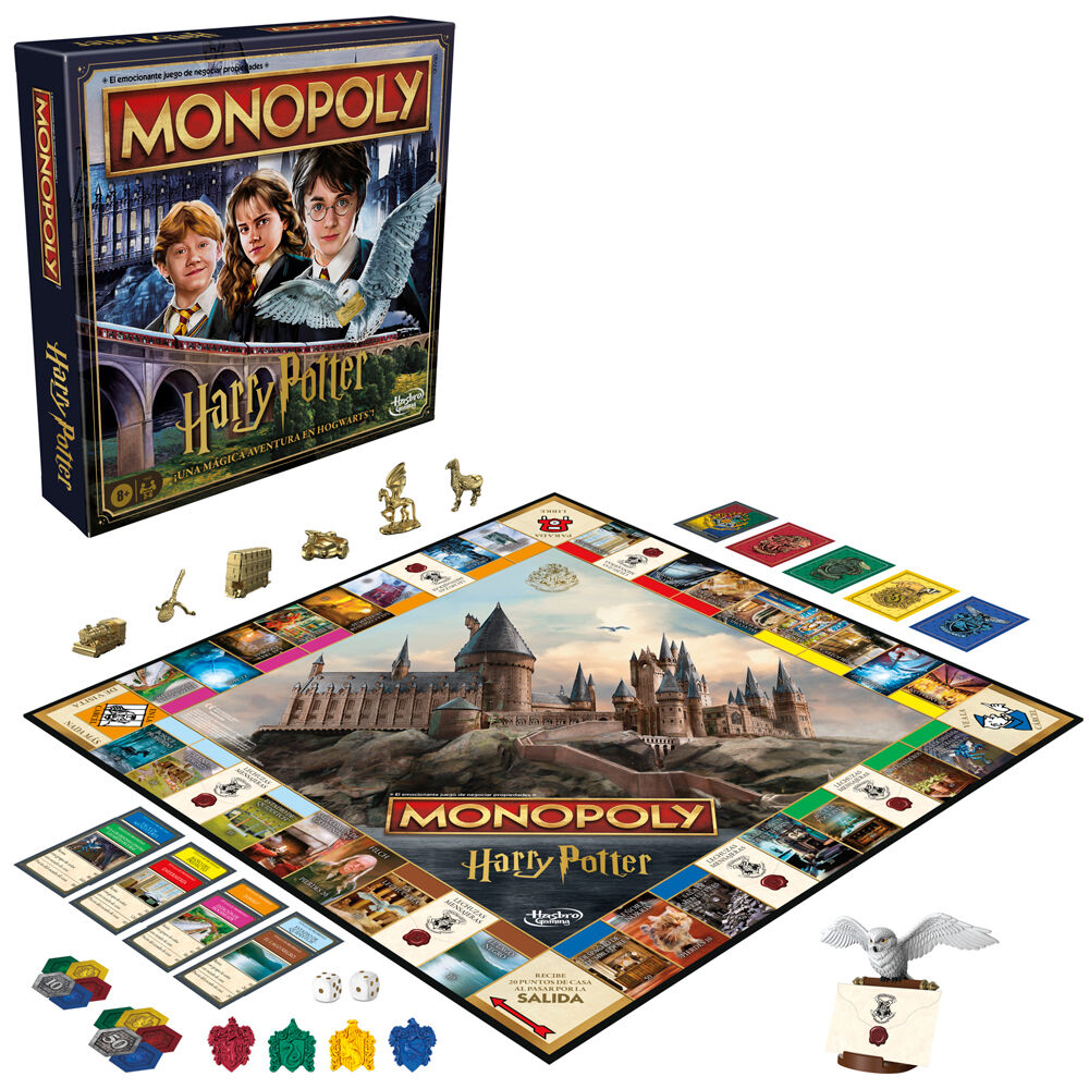 Hasbro Monopoly Harry Potter Español (imagen 3 de 8)