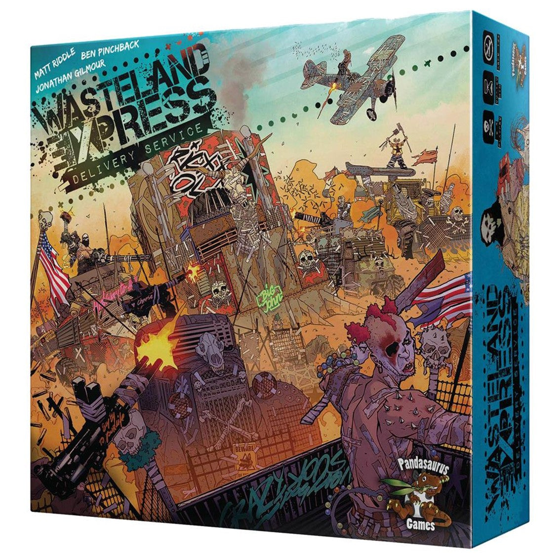 Asmodee Juego de mesa wasteland express delivery service pegi 13