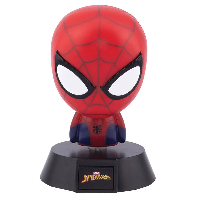 Spider-Man Marvel Lámpara Icons Logo Iluminación Coleccionable
