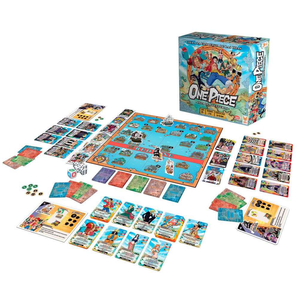 One Piece Juego de Mesa Isla de Aventuras Español
