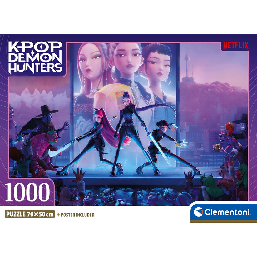 K-Pop Demon Hunters Puzzle CB 1 1000 Piezas