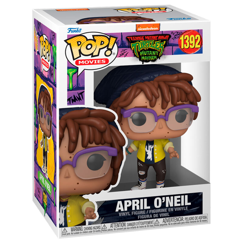 Tortugas Ninja Figura POP April O'Neil Funko Coleccionable