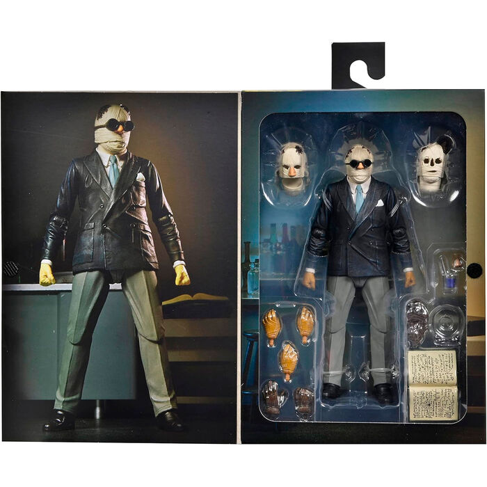 Neca Figura Ultimate Hombre Invisible Universal Monster 18cm (imagen 2 de 8)