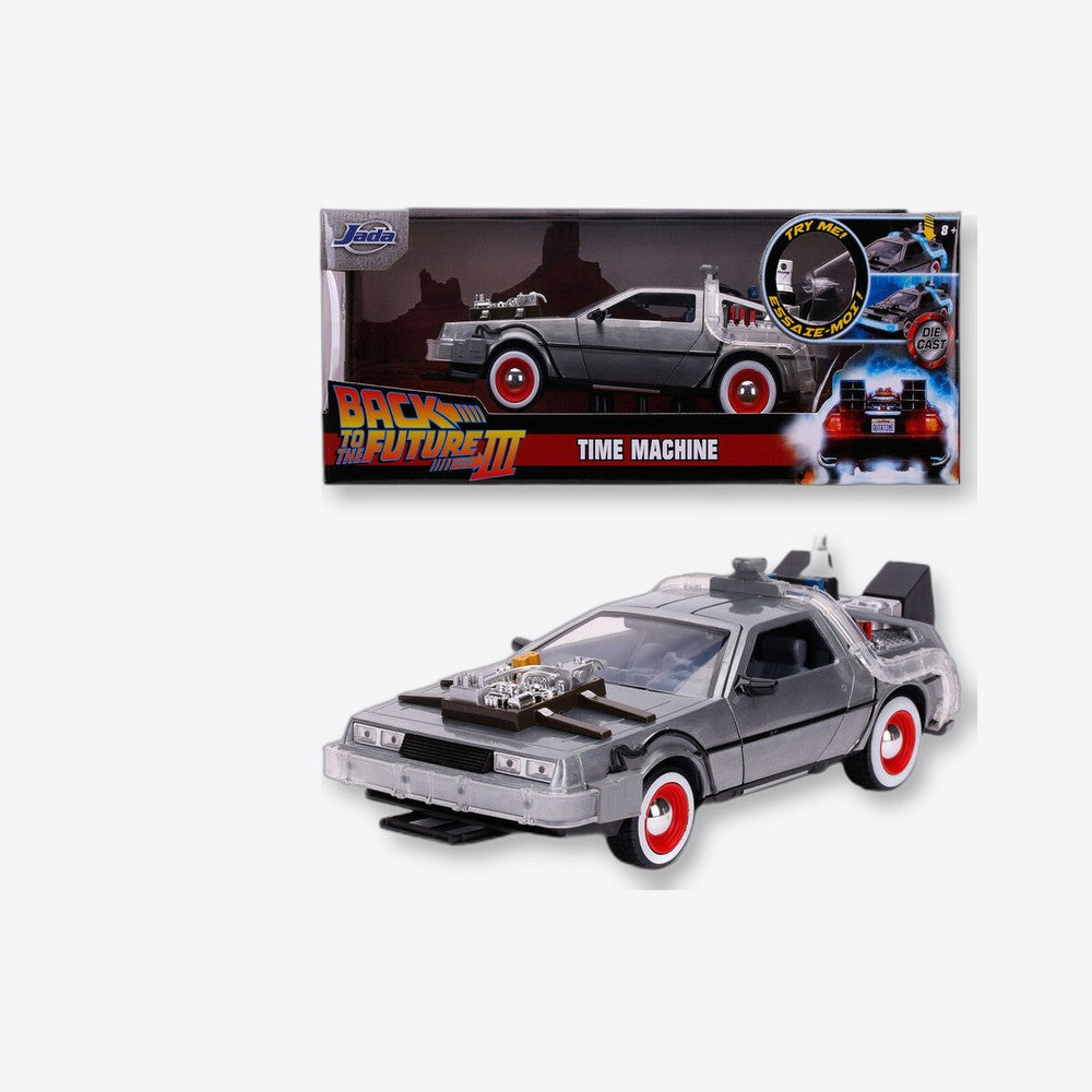 Jada Toys Coche DLorean Regreso al Futuro 3 (imagen 6 de 6)