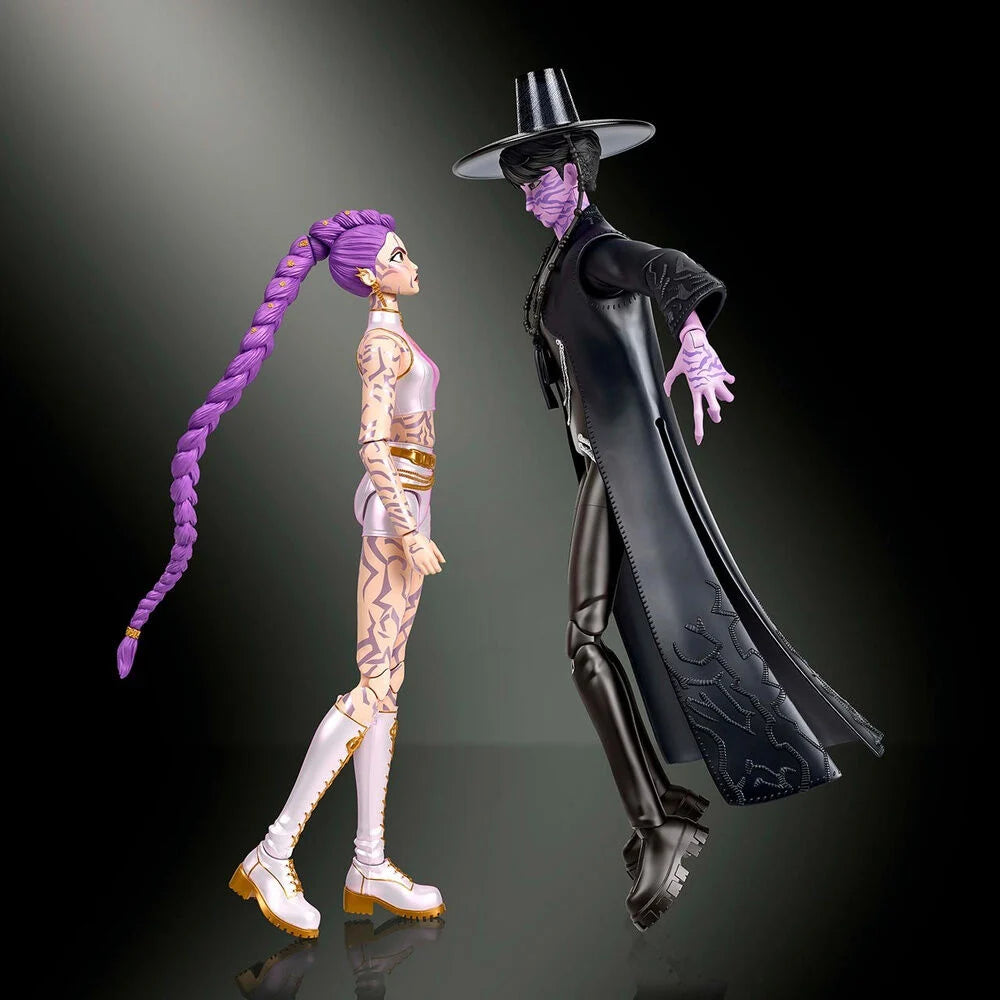Mattel Blister 2 figuras Rumi y Jinu KPop Demon Hunters 15cm (imagen 4 de 6)