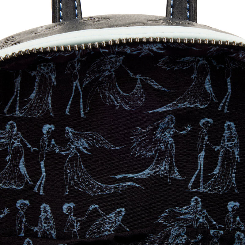 Mochila Emily Bouquet La Novia Cadaver Loungefly 26cm (imagen 6 de 7)