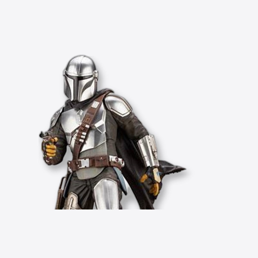 Figura kotobukiya star wars the mandalorian mandaloriano & the child grogu estatua artfx 1 - 7 (imagen 3 de 6)