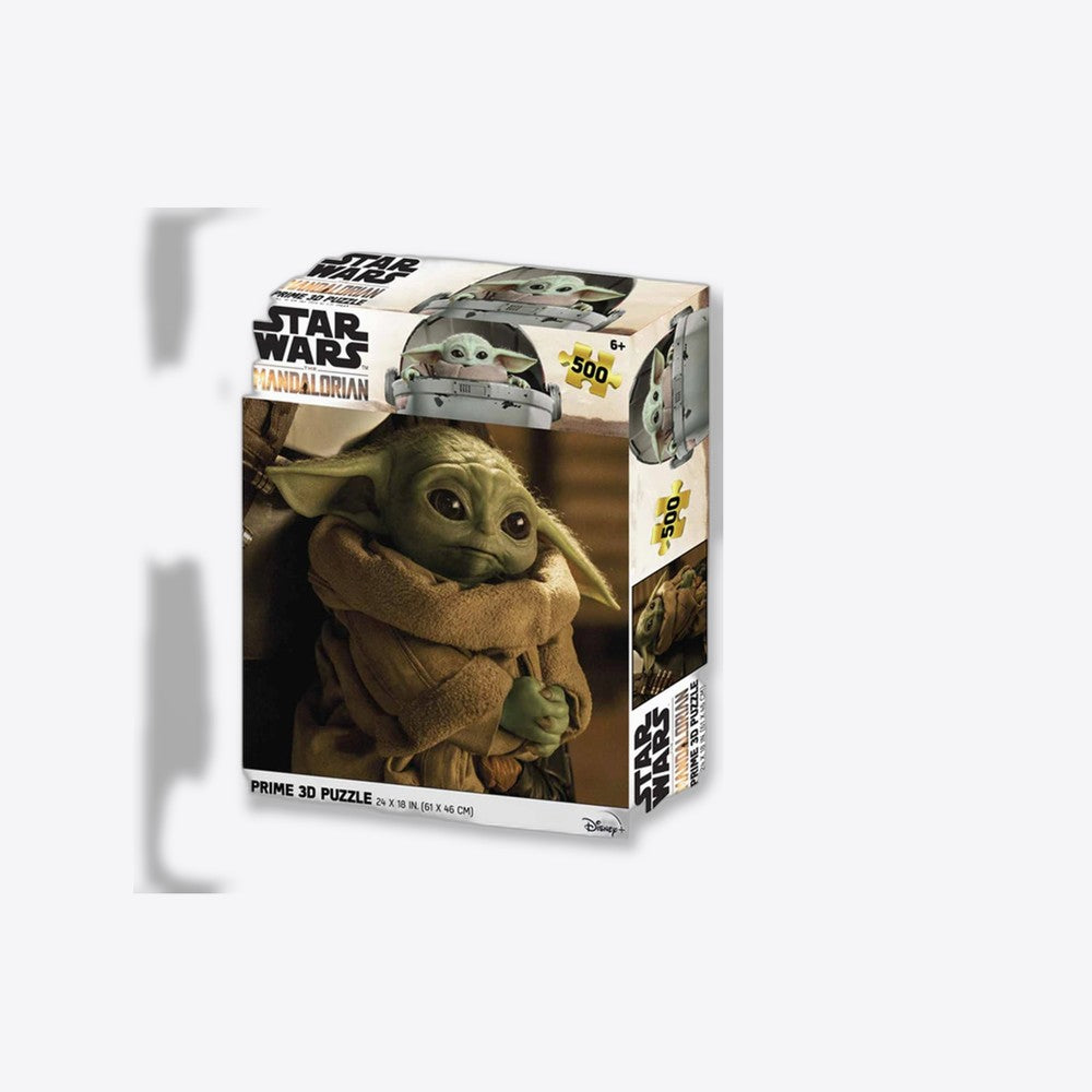 Desconocido Puzle lenticular prime 3d 500 piezas the mandalorian grogu cargado 500 piezas (imagen 6 de 6)
