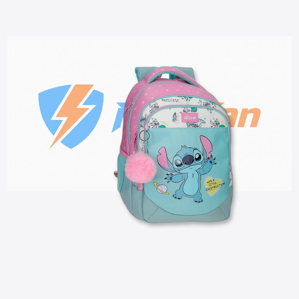 Joumma Bags Mochila Little Destruction Stitch Disney 42cm adaptable (imagen 5 de 6)