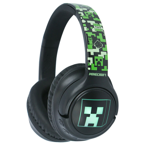 Otl Technologies Auriculares inalambricos LED Minecraft