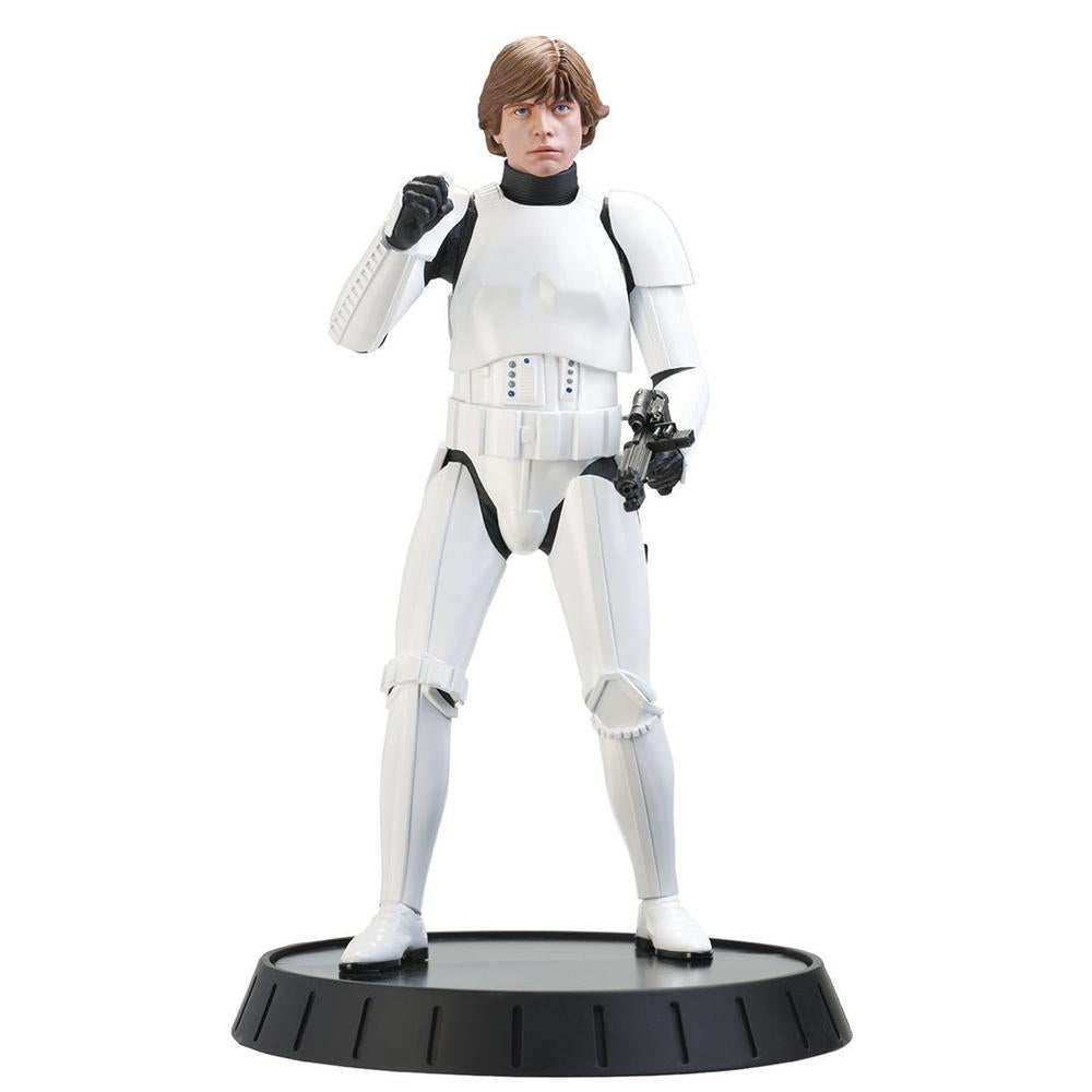 Diamond Select Toys Figura diamond collection star wars: una nueva esperanza luke con traje de stormtrooper 30.5cm