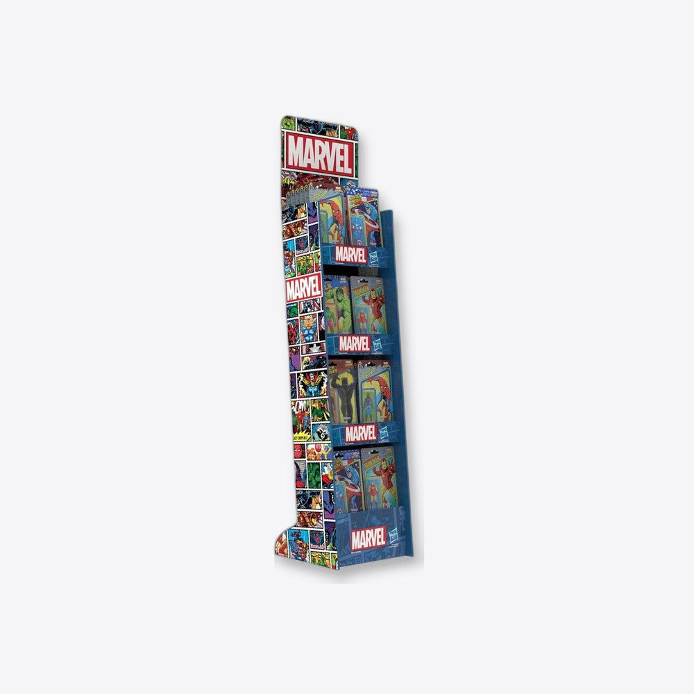 Expositor hasbro marvel retro 48 unidades 5 modelos (imagen 2 de 6)