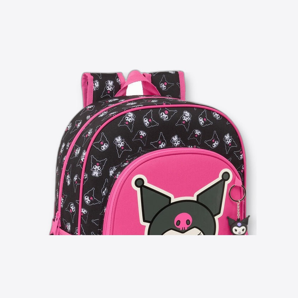 Safta Mochila Kuromi Hello Kitty adaptable 38cm (imagen 5 de 6)