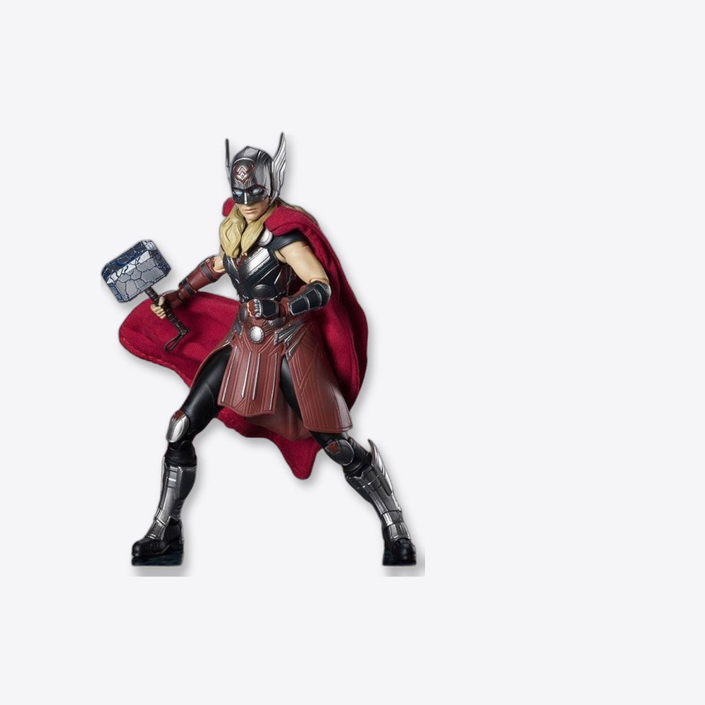 Figura tamashii nations sh figuarts marvel thor: love & thunder mighty thor jane foster (imagen 6 de 6)