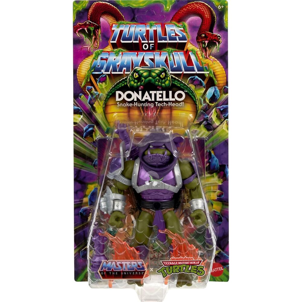 Mattel Figura Donatello Turtles of Grayskull Masters of the Universe 14cm (imagen 6 de 7)