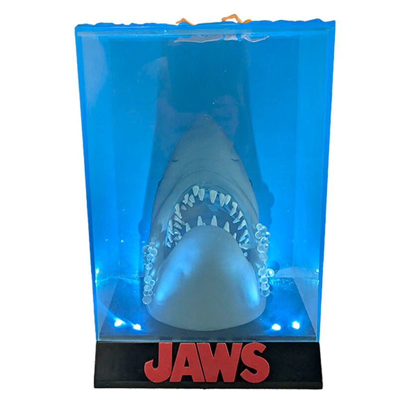 Sd Toys Figura Poster 3D Tiburon Jaws luces