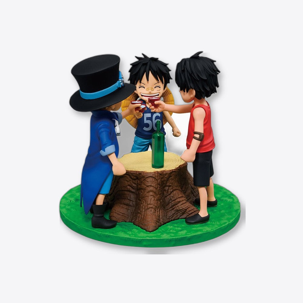 Banpresto Figura Ichibansho Ace & Sabo & Luffy Dramatic Memories One Piece 10cm