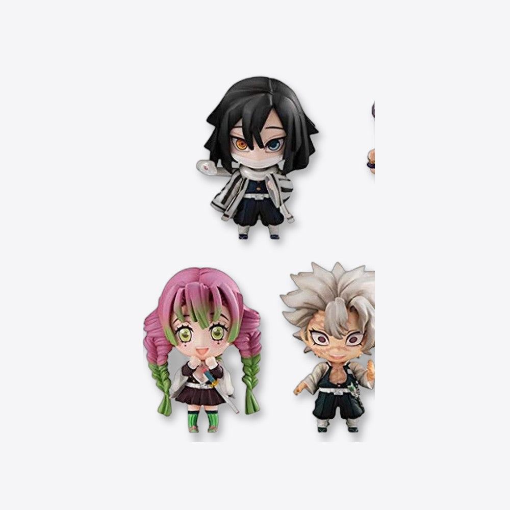 Pack 5 figuras megahouse demon slayer kimetsu no yaiba sailor tanjiro & the hashira set b (imagen 3 de 6)
