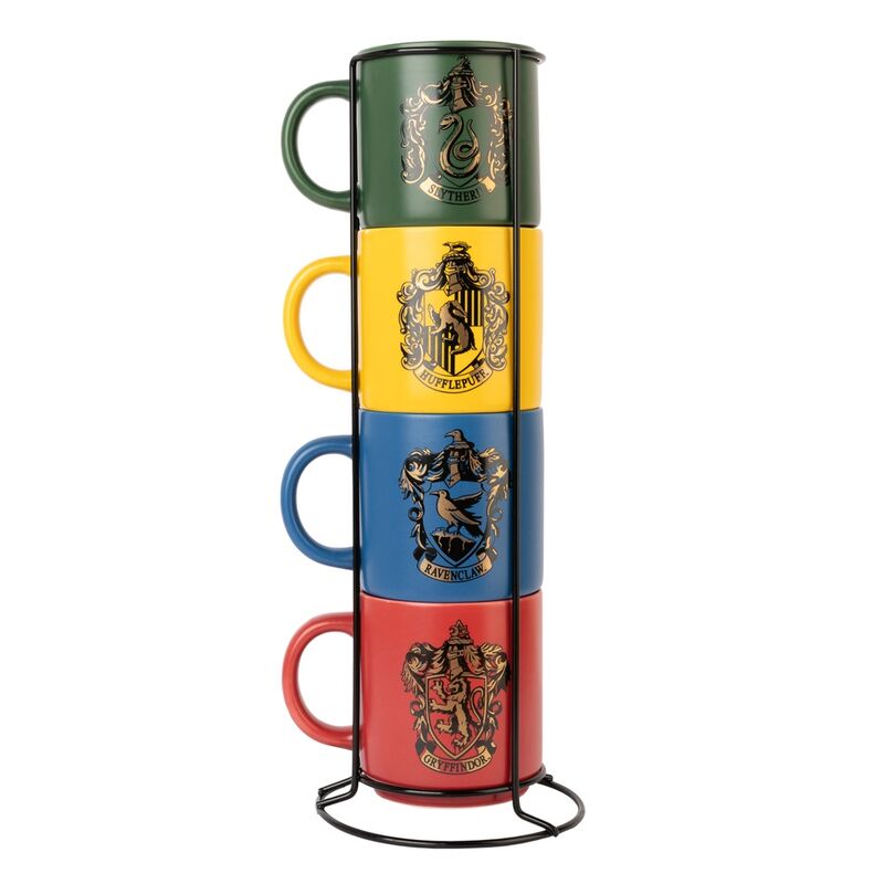 Erik Set 4 tazas Harry Potter 300ml