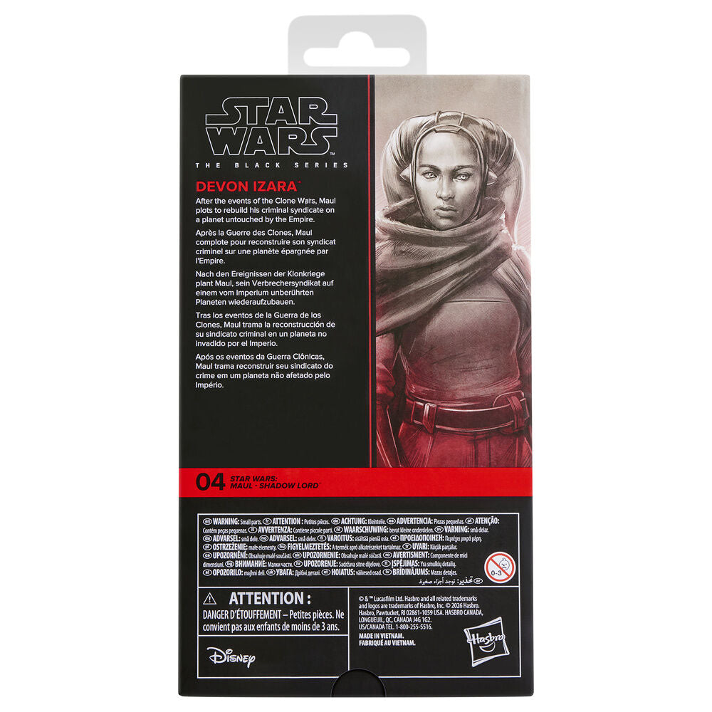 Devon Izara Maul Shadow Lord - Figura de Star Wars | Hasbro