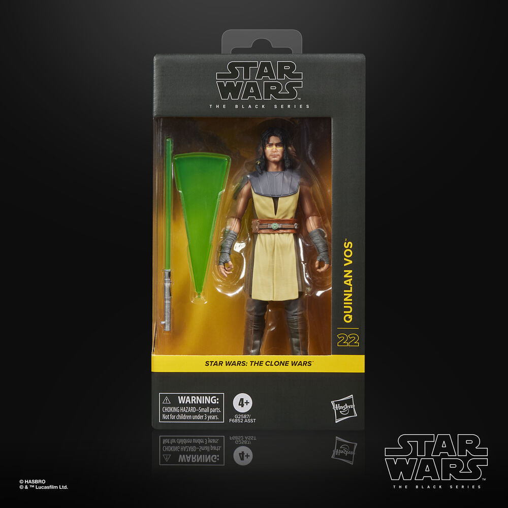 Star Wars Figura Quinlan Vos The Clone Wars 15cm