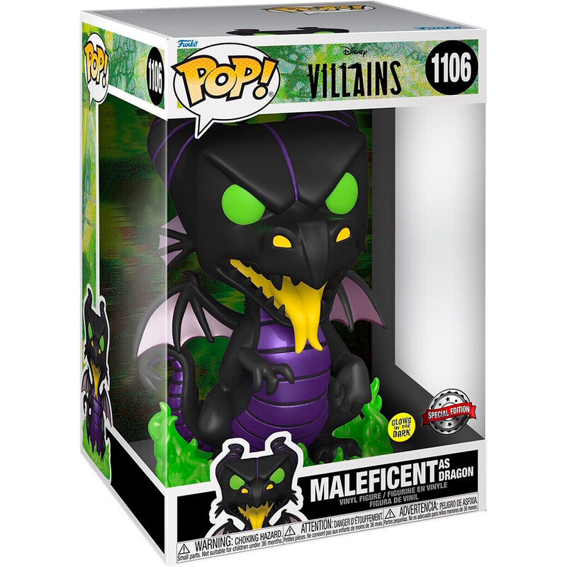 Funko Figura POP Disney Villains Maleficient as Dragon Exclusive 25cm