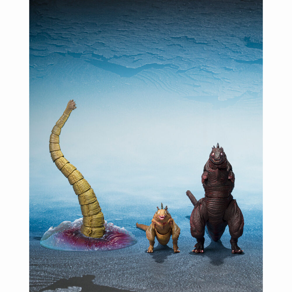 Tamashii Nations Set figuras S.H. MonsterArts The Second Form & Third Form & Giant Unidentified Creature (imagen 2 de 10)
