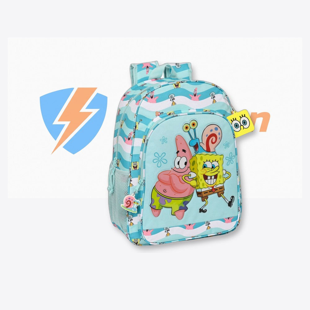 Safta Mochila Stay Positive Bob Esponja 42cm (imagen 6 de 6)
