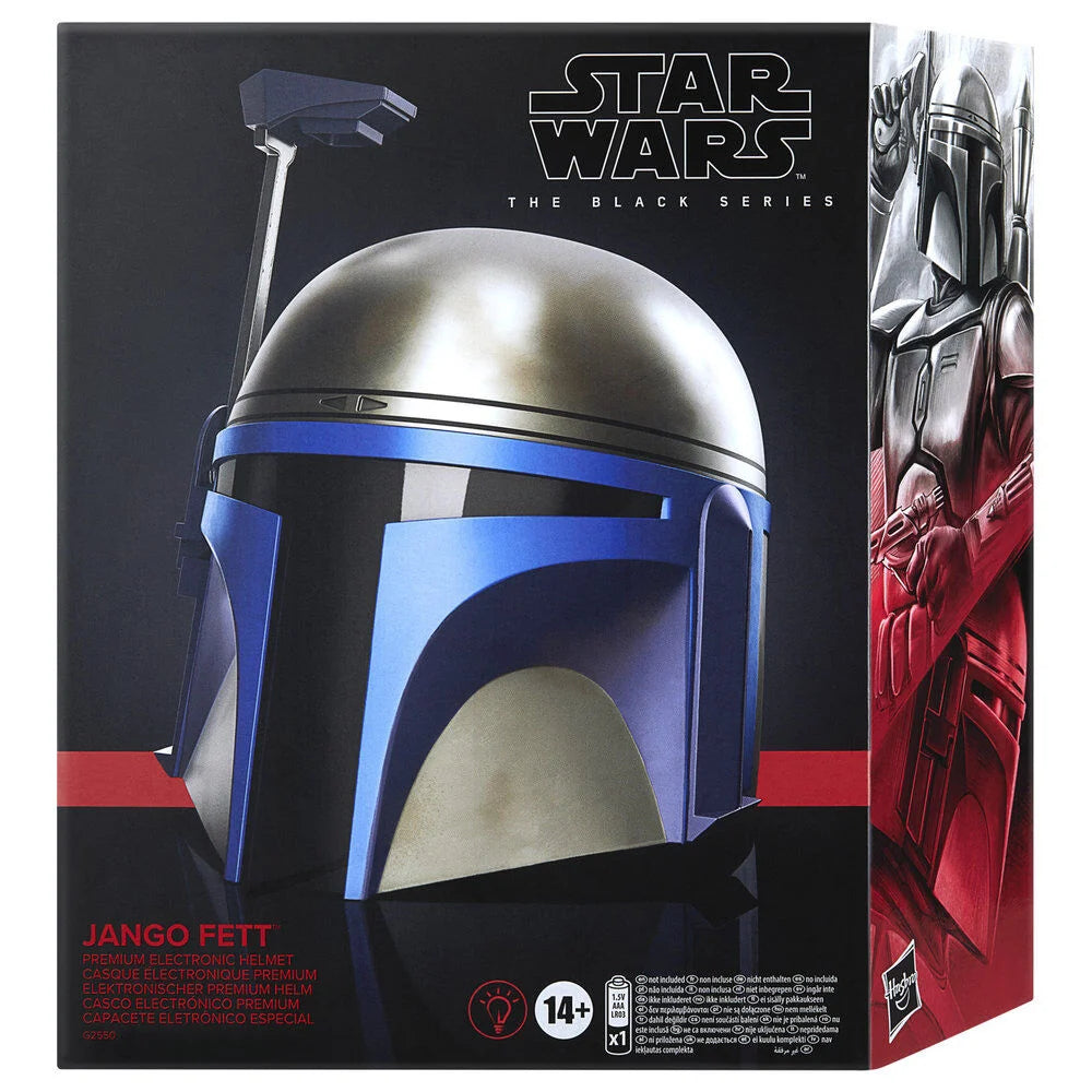 Hasbro Casco electronico premium Jango Fett Star Wars The Black Series