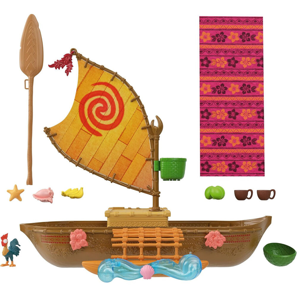 Mattel Canoa Vaiana Moana Disney