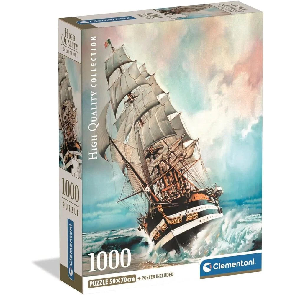 Puzzle Amerigo Vespucci Barco 1000 Piezas High Quality