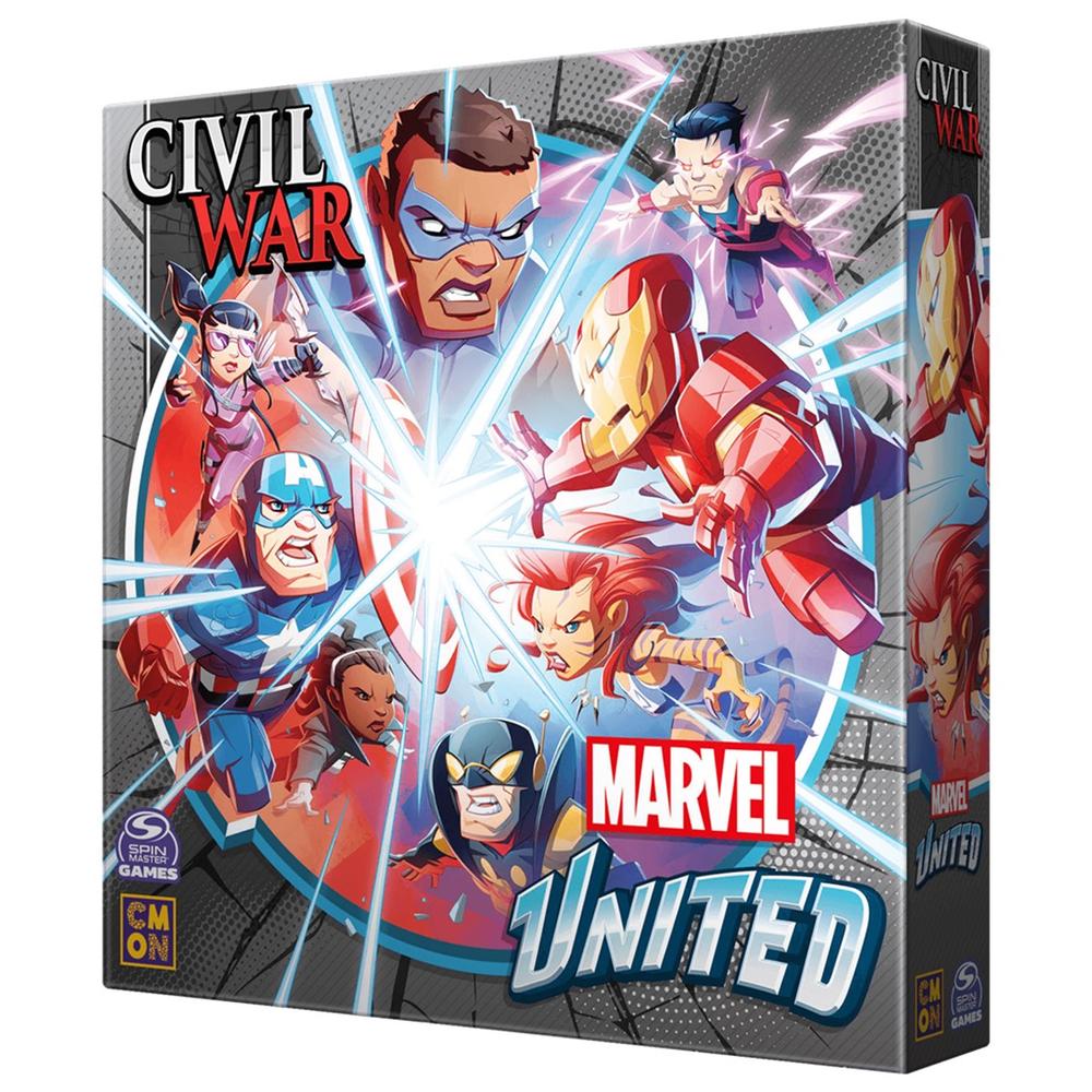Asmodee Juego de mesa marvel united civil war