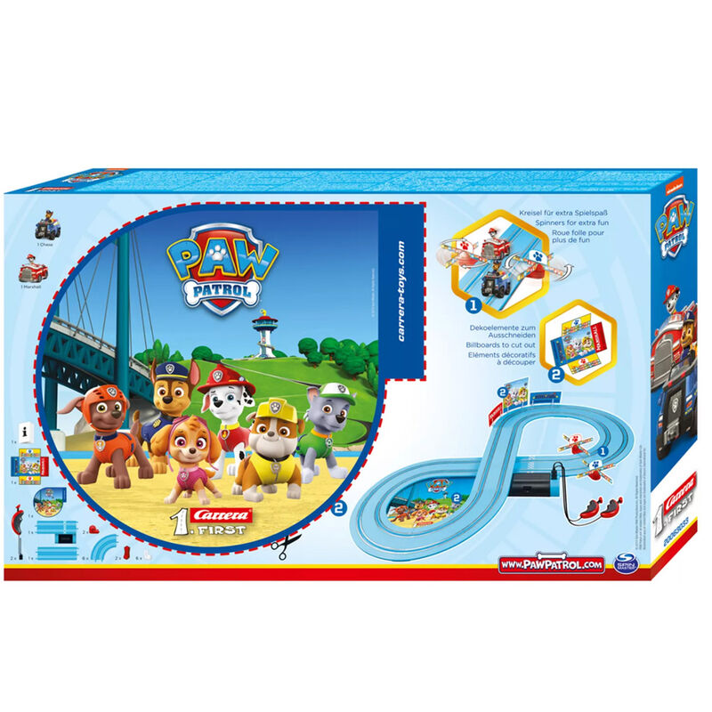 Circuito carreras Chase & Marshall Patrulla Canina Paw Patrol (imagen 3 de 5)
