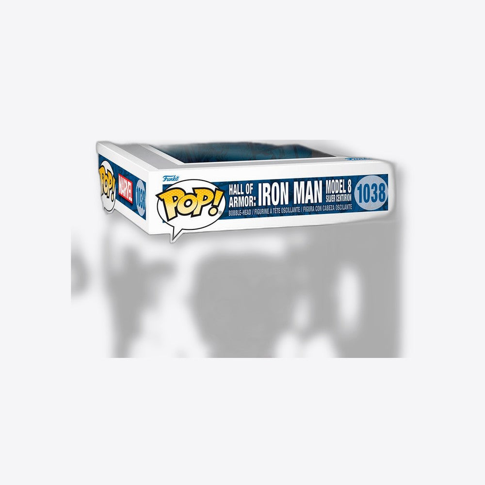Funko Figura POP Deluxe Marvel Hall of Armor Iron Man Model 8 Exclusive (imagen 3 de 6)