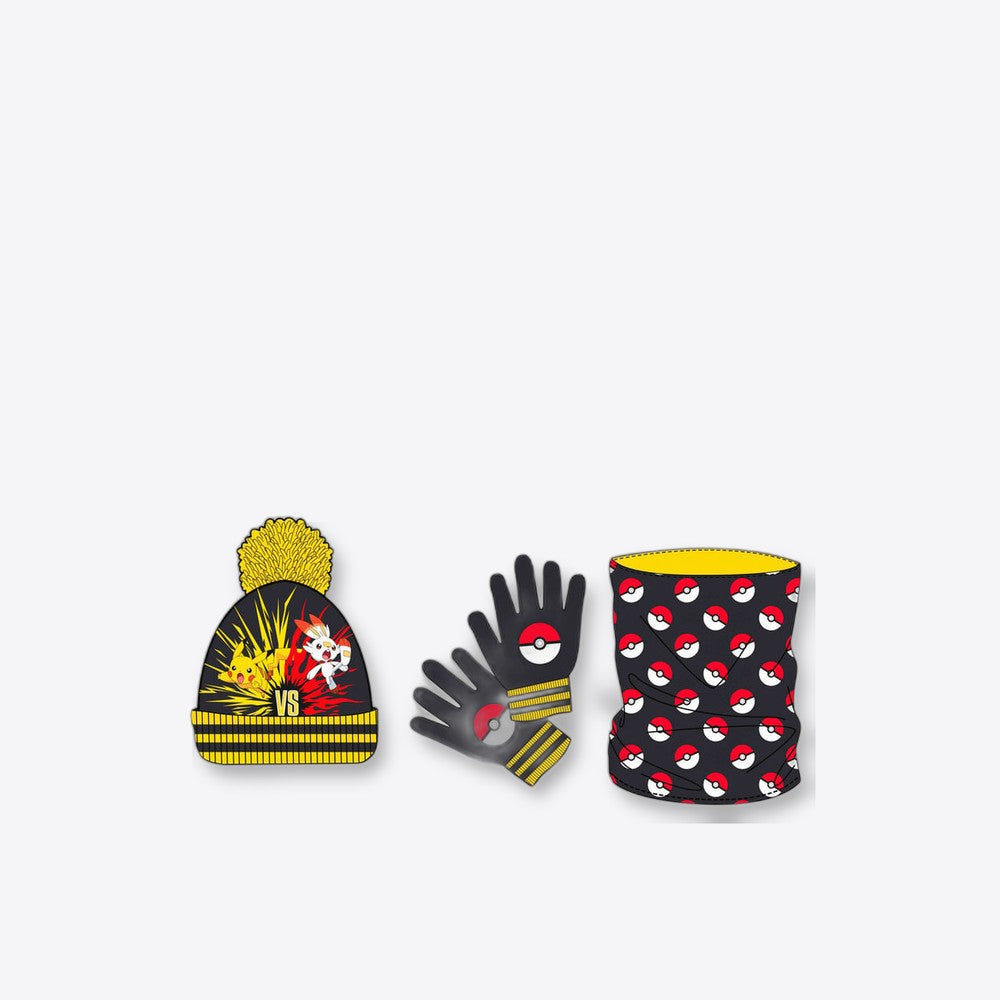Nintendo Set gorro braga cuello y guantes Pokemon (imagen 4 de 6)