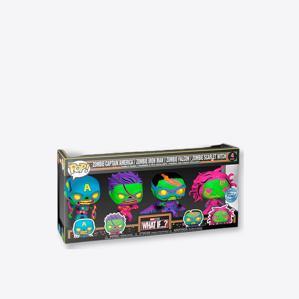 Funko Blister 4 figuras POP Marvel What If...? Exclusive (imagen 5 de 6)