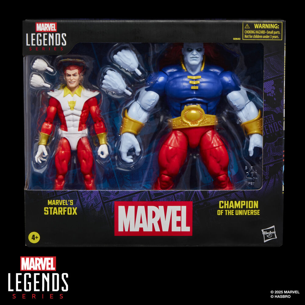 Starfox & Champion of the Universe - Figuras | Marvel Legends Series